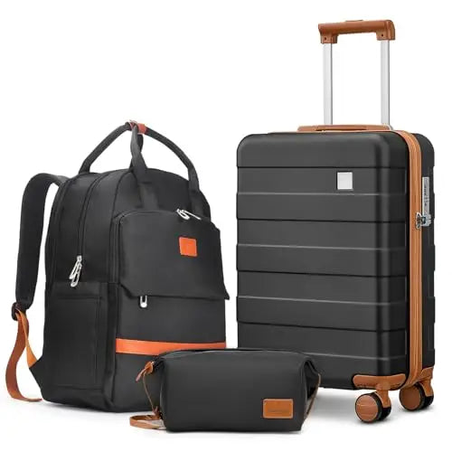 Valise Cabine et sac à dos, DEMNNA Voyage Set, 55x35x25